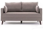 Καναπές - Κρεβάτι Τριθέσιος Bella 825BLC1509 208x81x85cm Cream