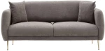 Καναπές - Κρεβάτι Τριθέσιος Simena 825BLC2838 210x95x80cm Grey-Gold
