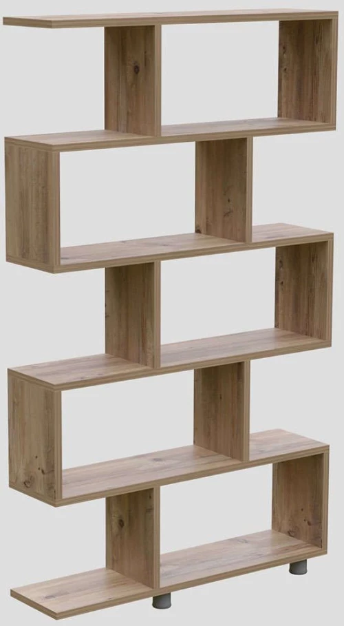 Βιβλιοθήκη Elif 854KLN4308 90x20x156cm Pine