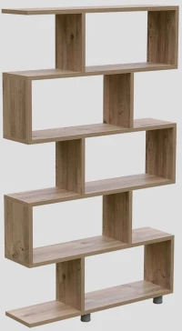 Βιβλιοθήκη Elif 854KLN4308 90x20x156cm Pine