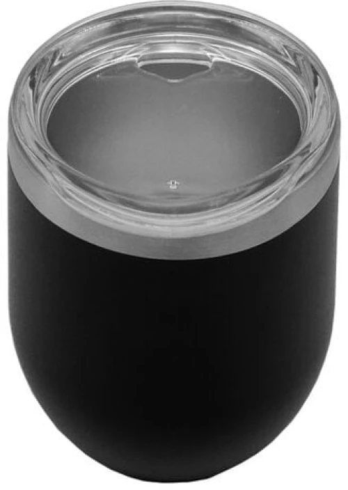 Ποτήρι Θερμός 325ml με Αποσπώμενο Καπάκι XF-4 Μαύρο Matte