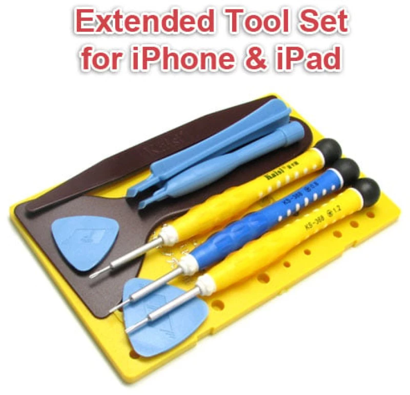 Extended Σετ εργαλείων για κινητά τηλέφωνα και  iPhone 4 , 4S , 5 , 5c , 5s + Ipad