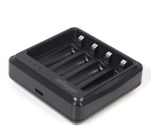 ENERGENIE USB BATTERY CHARGER FOR AA/AAA BATTERIES BLACK