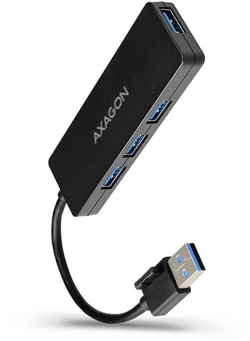 Axagon HUB 4x USB3.2 Gen 1 SLIM Καλώδιο 14cm Type-A HUE-G1A
