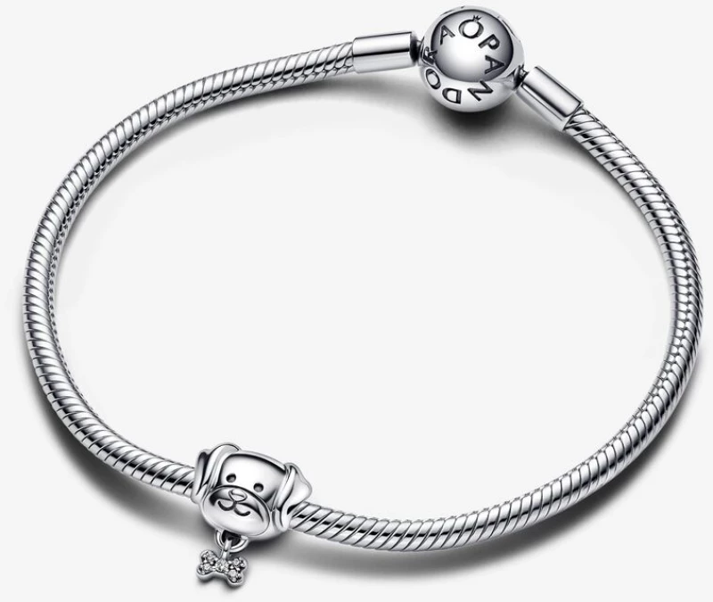 Pandora σύμβολο Σκυλάκι με κόκκαλο 792254C01