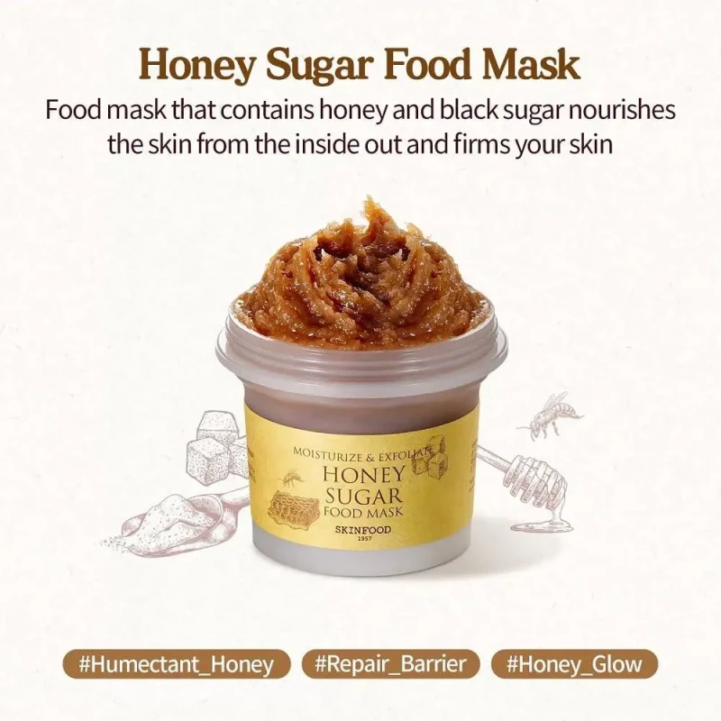 Skinfood Honey Sugar Food Mask 120g