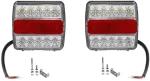 Σετ LED Αδιάβροχα Φώτα Τρέιλερ 12V με Βίδες 2τμχ