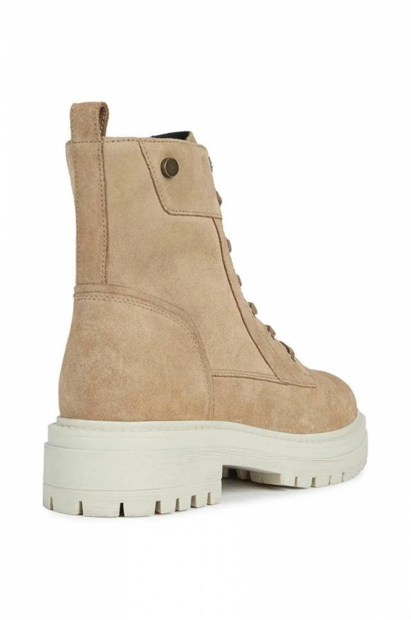 GEOX IRIDEA C D16HRC 00022 C5004  SAND WOMAN ANKLE BOOTS URBAN