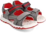 GARVALIN SANDALIA VELCROS 222652-B2  MAT GRIS