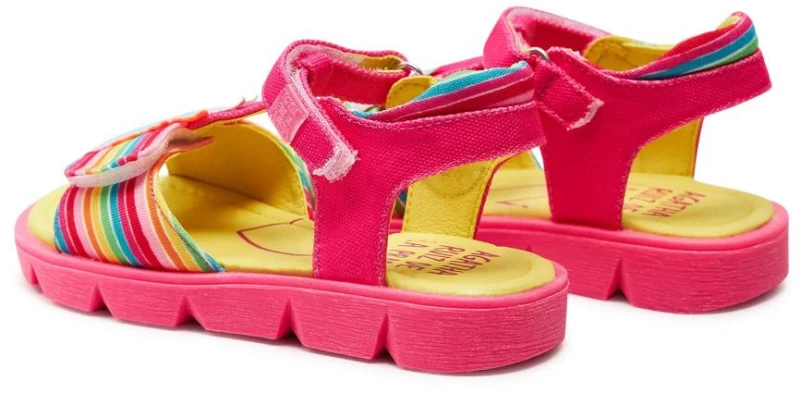 AGATHA RUIZ DE LA PRADA SANDAL CANVAS 242973-A  UNICORN FUXIA