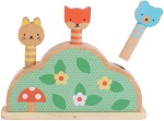 Ξύλινο παιχνίδι λεπτής κινητικότητας Pop-up Petit Friends - Petit Collage