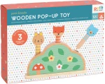 Ξύλινο παιχνίδι λεπτής κινητικότητας Pop-up Petit Friends - Petit Collage