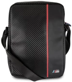 BMW Carbon Red Stripe - Tablet bag 8" (Black)