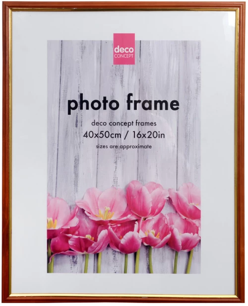 Κορνίζα ξύλινη για φωτογραφίες μεγέθους 40x50 Καφέ χρώμα 1030W 40x50 | 10.8077