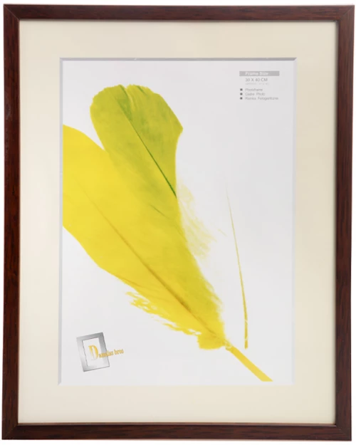 Κορνίζα ξύλινη για φωτογραφίες μεγέθους 30x40 σε  σκούρο Καφέ χρώμα SM1040CF 30x40 | 10.8064