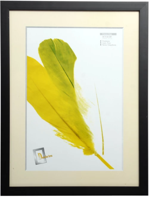 Κορνίζα ξύλινη για φωτογραφίες μεγέθους 30x40 σε  Μαύρο  χρώμα GCG1010WH 30x40 | 10.8059