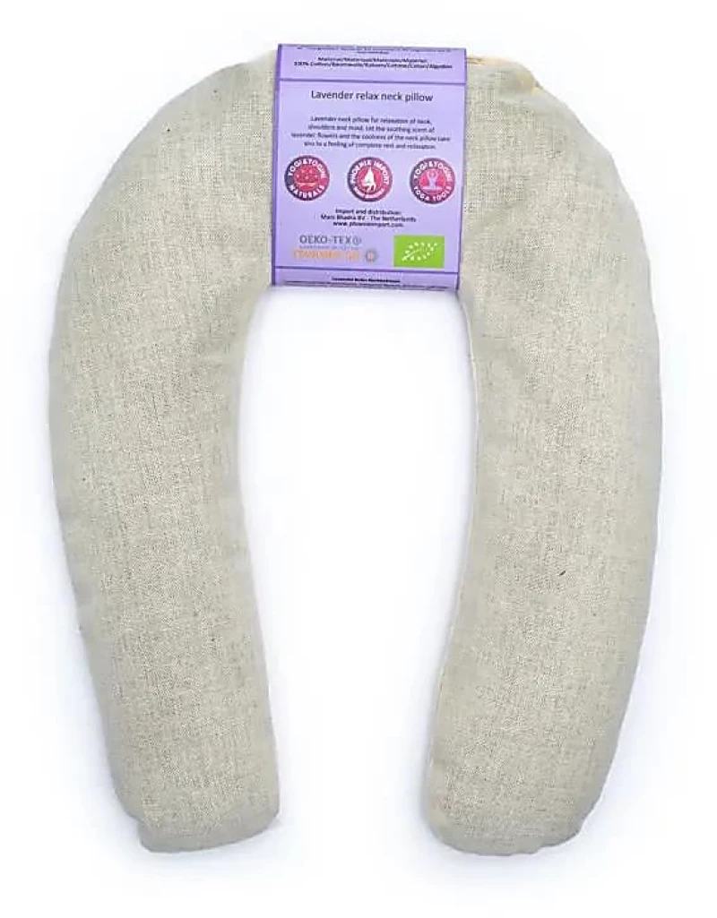 Μαξιλάρι Αυχένα με Λεβάντα Neck Pillow Lavender Organic Naturel