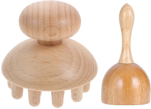 Ξύλινα Εργαλεία για Μασάζ και Μαδεροθεραπεία Wood Massage Maderotherapy Set