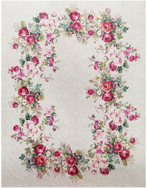 Τραπεζομάντηλο 4115 dig rojo 140x140cm Vassiliadis Bros 410.01.02301