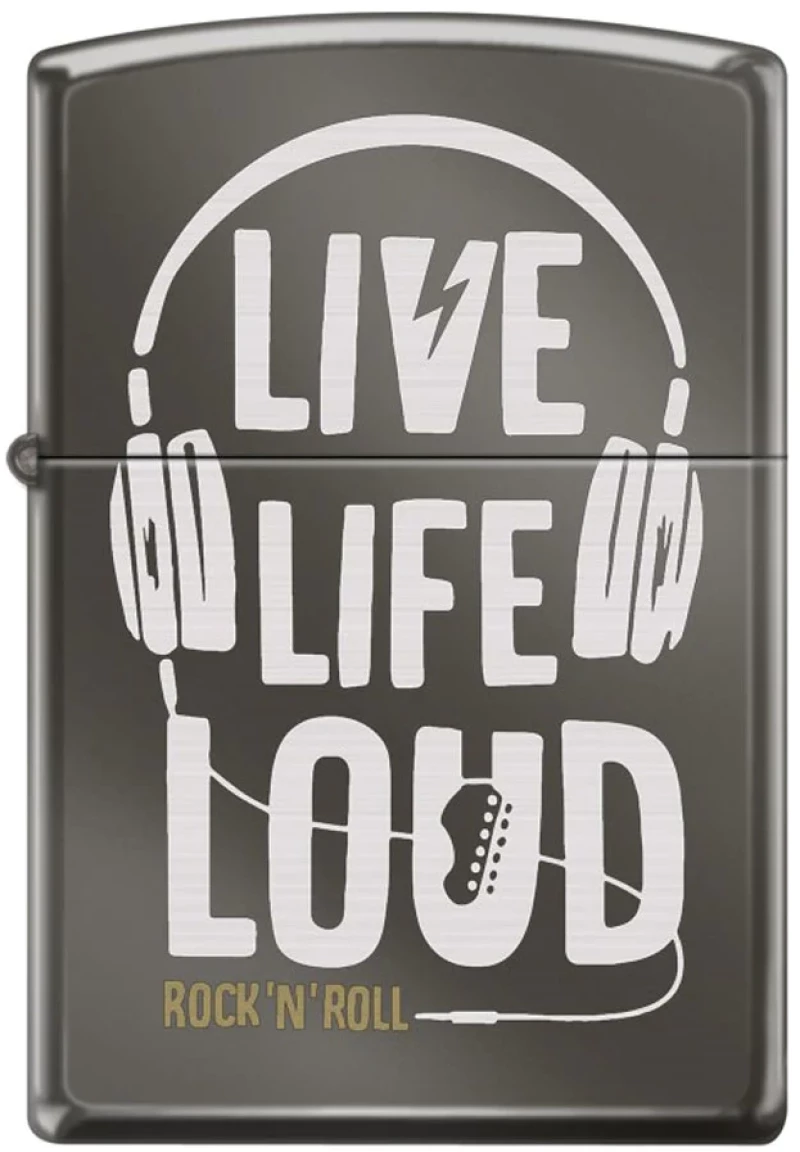 ΑΝΤΙΑΝΕΜΙΚΟΣ ΑΝΑΠΤΗΡΑΣ Zippo Live Life Loud Design 150-107431
