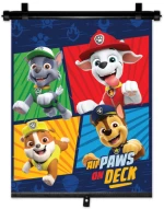 Paw Patrol Sunshade Roller Curtain 36x45 cm Blue