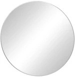 Καθρέπτης Nhaos Inart ασημί αλουμίνιο Φ60x2.5εκ