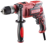 RAIDER RD-ID45 Δράπανο Κρουστικό | 750W | Τσοκ 13mm | Ρυθμιζόμενες Στροφές | Λειτουργία Κρούσης