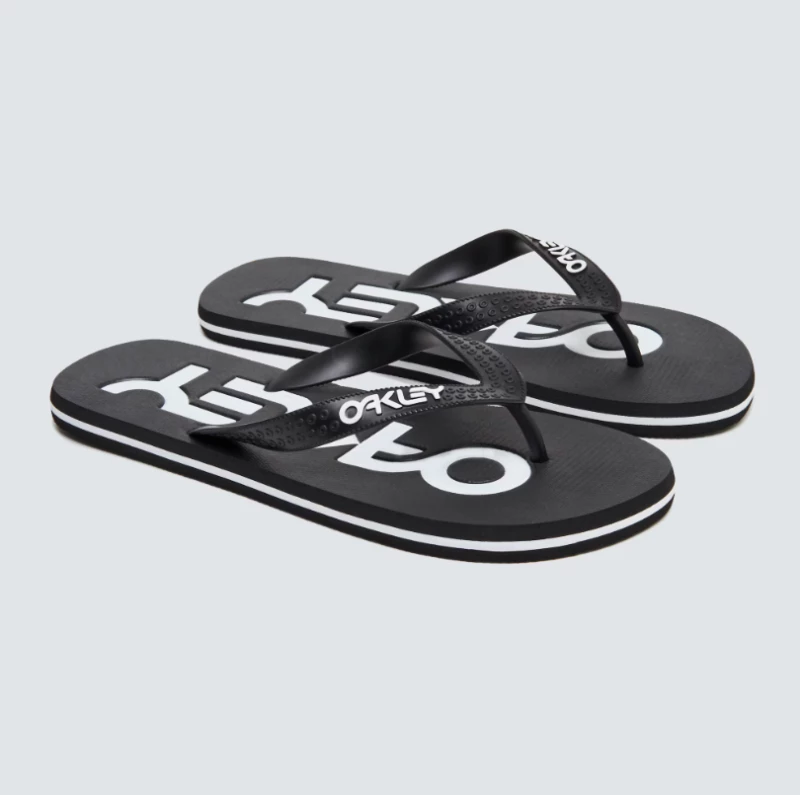 OAKLEY FOF100255 02E COLLEGE FLIP FLOP BLACKOUT Ανδρικές Σαγιονάρες Μαύρες