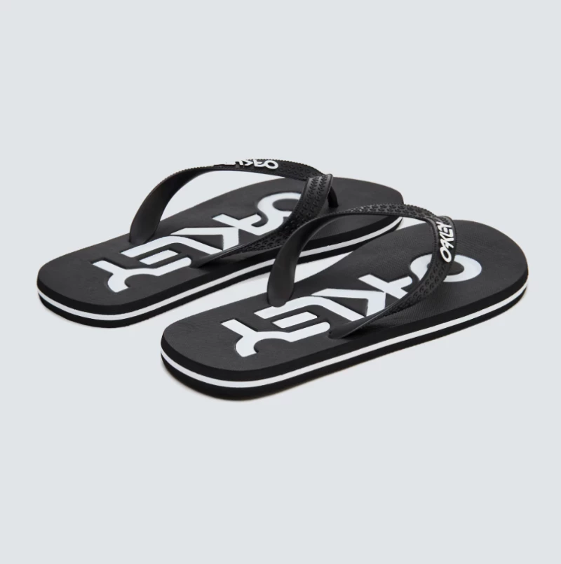 OAKLEY FOF100255 02E COLLEGE FLIP FLOP BLACKOUT Ανδρικές Σαγιονάρες Μαύρες