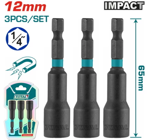 TOTAL ΜΑΓΝΗΤΙΚΟ ΚΑΡΥΔΑΚΙ 12mm 3ΤΕΜ TAC271231