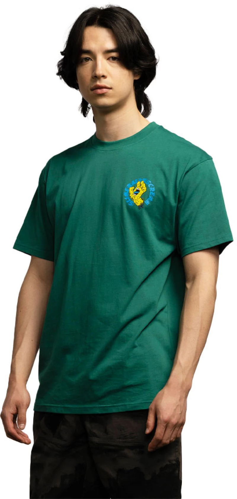 Santa Cruz SB Hand T-Shirt Ανδρικό Alpine Green