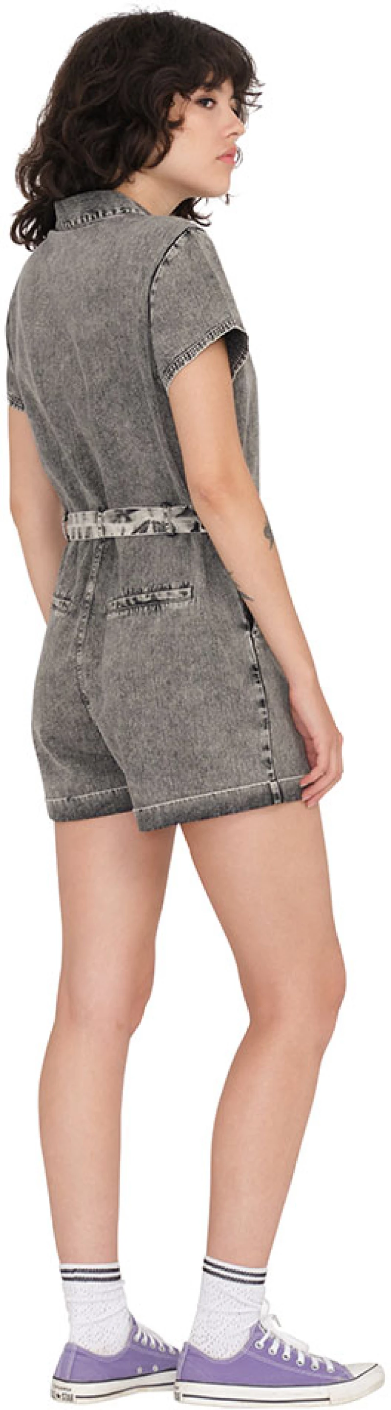 Volcom Asphalt Romper Γυναικείο Black