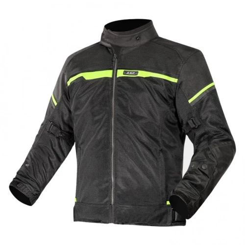 LS2 Riva Jacket Black/Neon Yellow