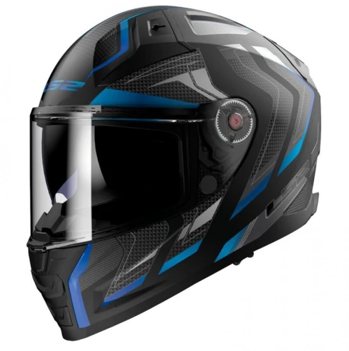 LS2 FF811 Vector II Alizer Matt Black/Blue