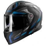 LS2 FF811 Vector II Alizer Matt Black/Blue