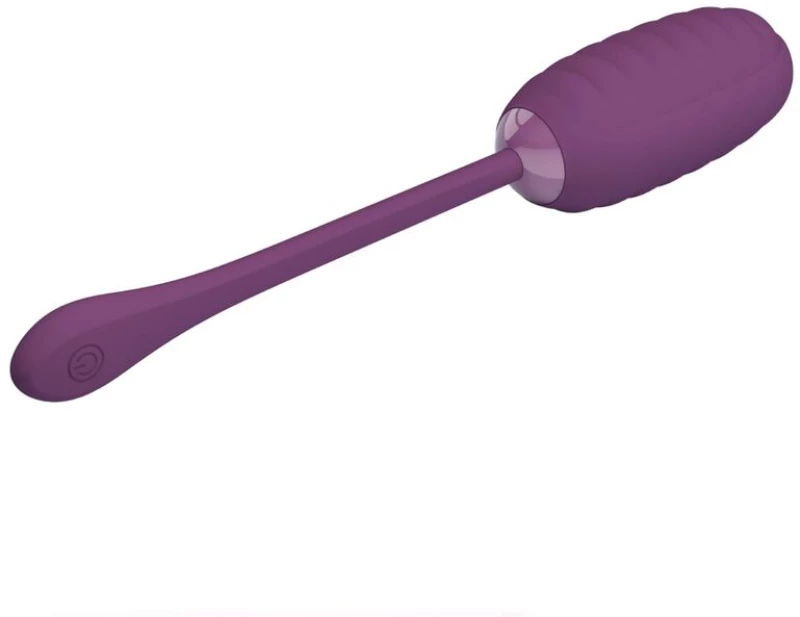 PRETTY LOVE - CASPER PURPLE RECHARGEABLE VIBRATING EGG