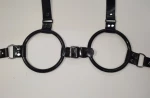 BDSM Στηθόδεσμο με πλαστικούς Κρίκους