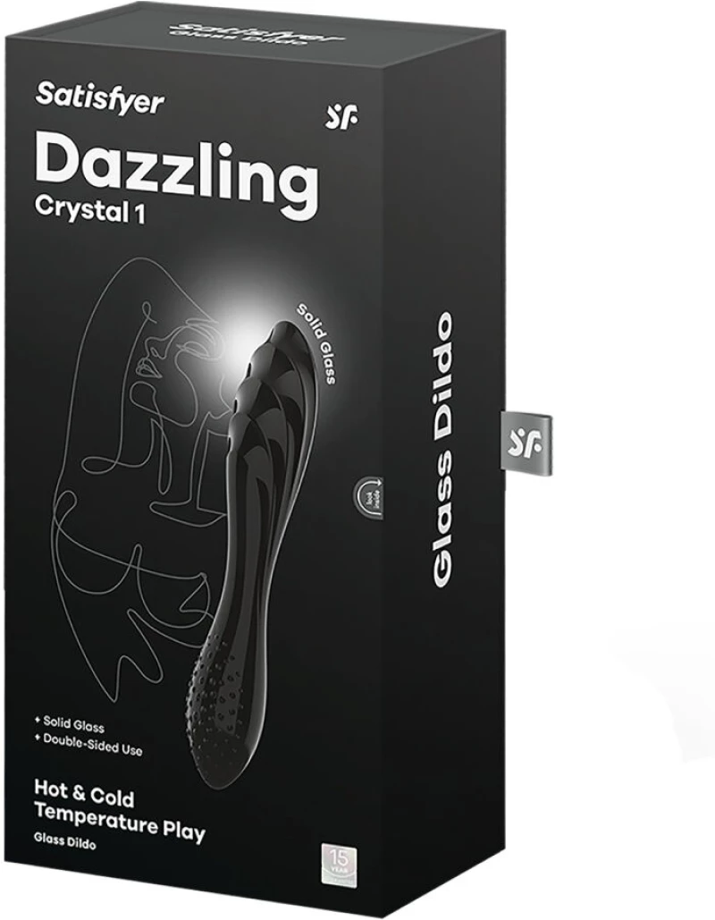 SATISFYER - DAZZLING CRYSTAL BLACK