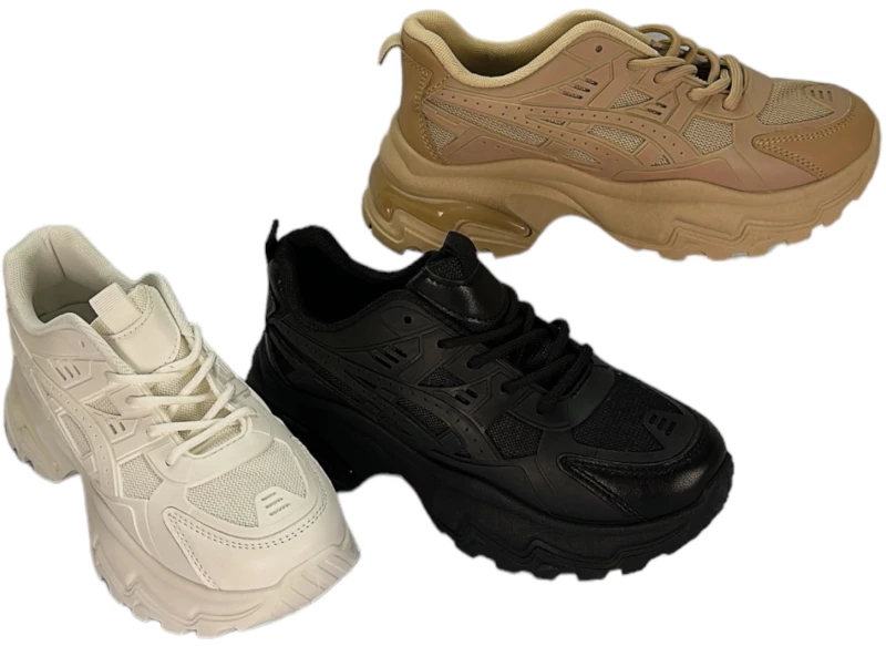 Sneaker Μαύρο Γυναικείο 24637