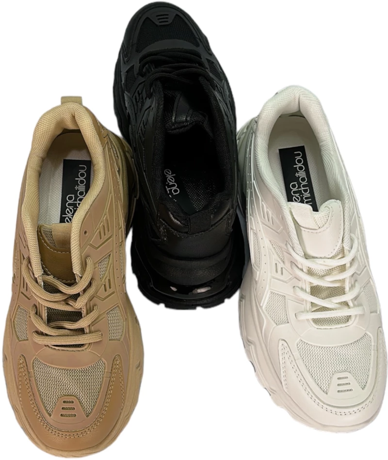 Sneaker Μαύρο Γυναικείο 24637