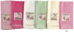 ΠΕΤΣΕΤΑ ΣΕΤ 3 τεμ VINTAGE 01 30X50,50X90,70X140 ΡΟΖ Cotton 100%