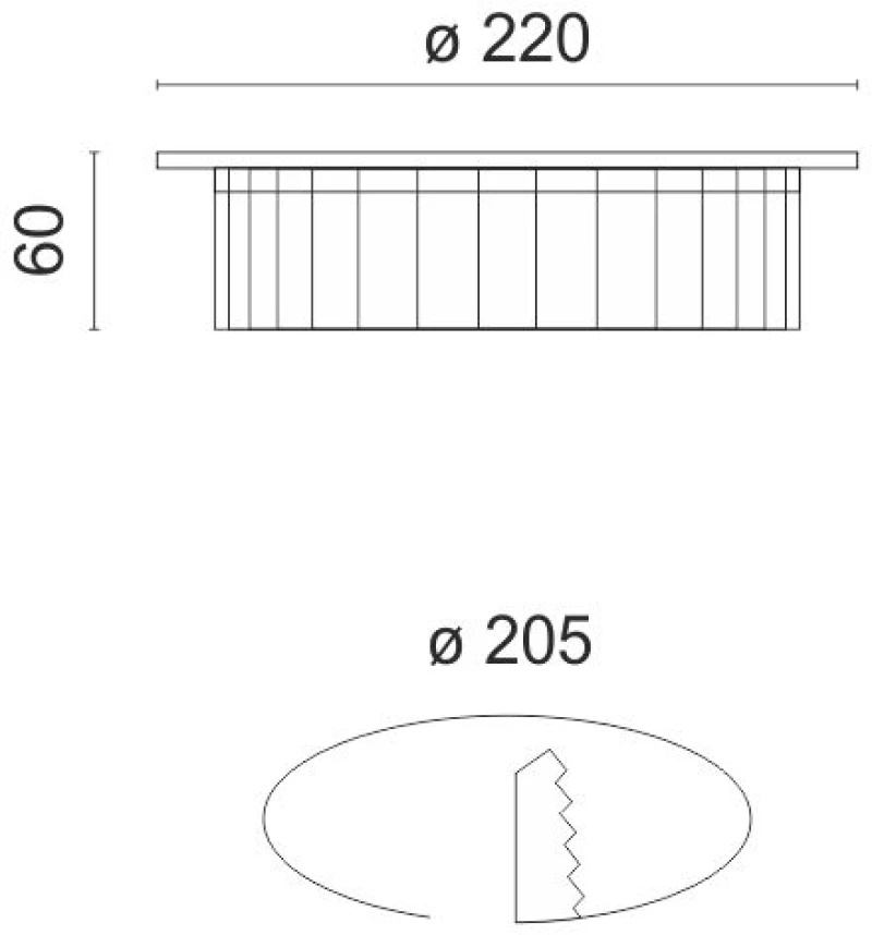 Spotlight ΧΩΝΕΥΤΟ LED ΟΡΟΦΗΣ 30W 6000K (5837)