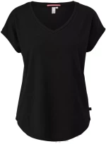 S.OLIVER Γυναικεία black oversized κοντομάνικη μπλούζα 2144099-9999 black