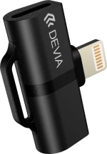 DEVIA Smart series Adapter lightning to Dual lightning (aluminum alloy) Black DVAD-326530 4325