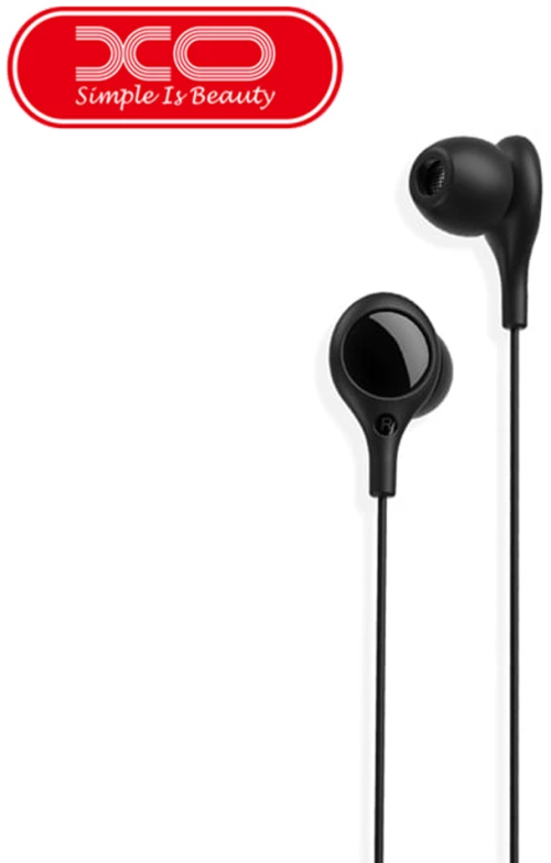 XO - EP46 wired earphones Noise cancelling jack 3,5mm black XO-EP46-BK 68335