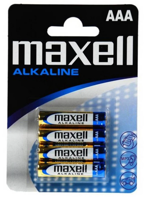 Maxell Μπαταρία Αλκαλική Maxell LR03 size AAA 1.5 V Τεμ. 4 22227 4902580164010