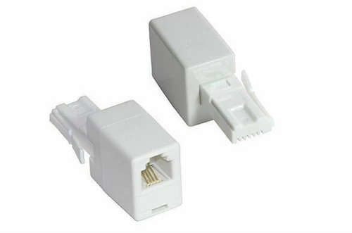 Jasper Μούφα Τηλεφωνικού Καλωδίου Jasper RJ11 Θηλυκό σε BT (UK) Αρσενικό 26148 5210029068157