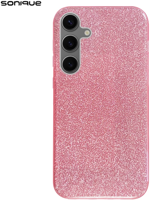 Θήκη Σιλικόνης Sonique Shiny Samsung Galaxy S24 Plus Ροζ 5210312009461