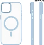 Θήκη Magnetic MagMetal Sonique Apple iPhone 15 Plus Γαλάζιο 5210312021944