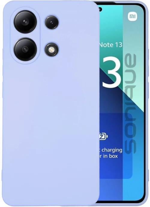 Θήκη Σιλικόνης My Colors Sonique Xiaomi Redmi Note 13 4G Λιλά 5201101974688